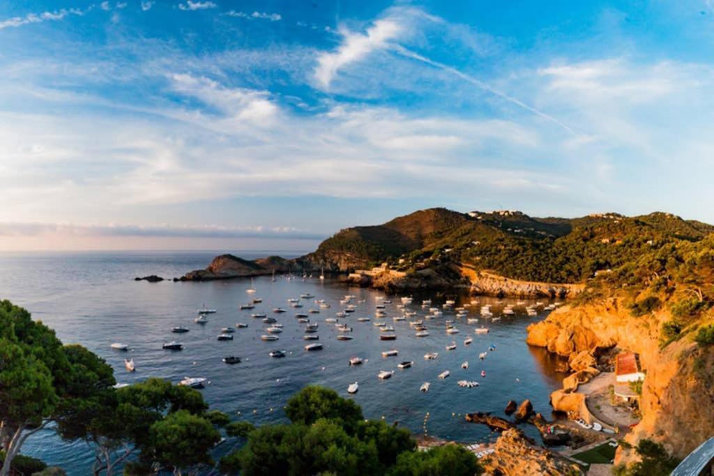 Precioso Apartmento Sobre El Mar, Cap Sa Sal, Begur, Girona Esterno foto