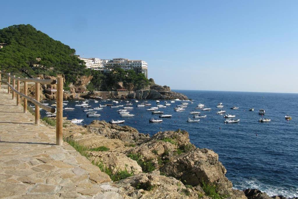 Precioso Apartmento Sobre El Mar, Cap Sa Sal, Begur, Girona Esterno foto