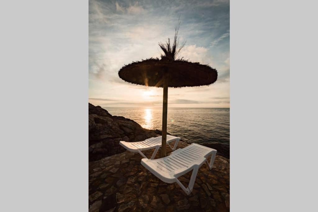 Precioso Apartmento Sobre El Mar, Cap Sa Sal, Begur, Girona Esterno foto