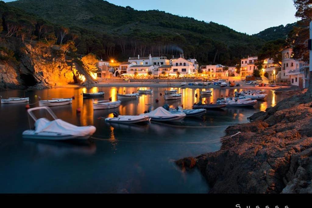 Precioso Apartmento Sobre El Mar, Cap Sa Sal, Begur, Girona Esterno foto