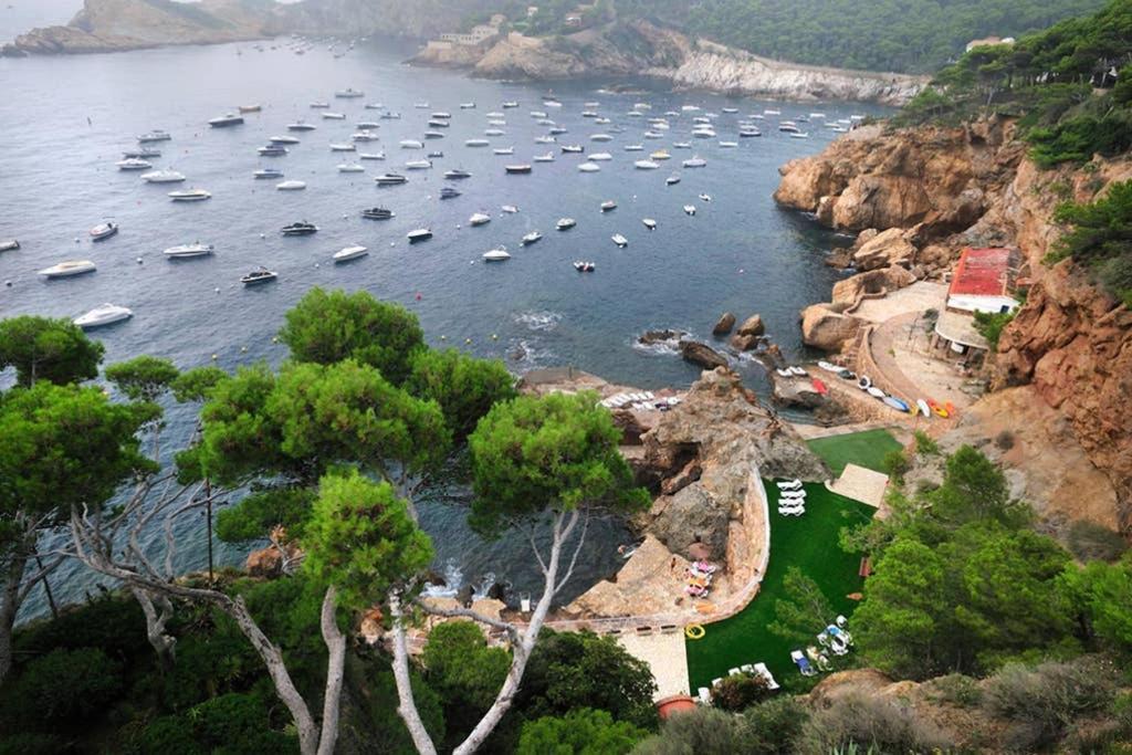 Precioso Apartmento Sobre El Mar, Cap Sa Sal, Begur, Girona Esterno foto