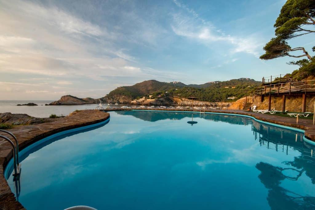 Precioso Apartmento Sobre El Mar, Cap Sa Sal, Begur, Girona Esterno foto